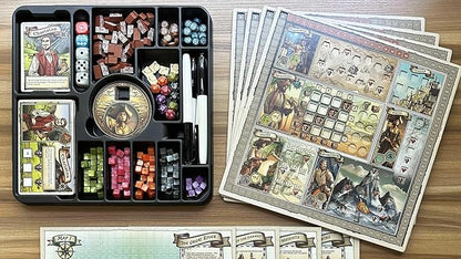 A Wayfarer’s Tale: The Journey Begins – Strategic Board Game for 1–4 Players Ages 10+ 45–60 Minutes with Narrative Solo Mode | A Map-Based Game of Exploration and Discovery for Friends and Family