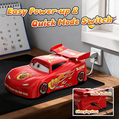 Wall Climbing RC Car Toy with Expression Stickers 360° Rotating Remote Control Stunt Car Rechargeable Toy Car for Kids Boys Girls Ages 3-12 Indoor Gift