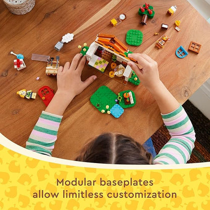 LEGO Animal Crossing Isabelle’s House Visit Buildable Creative Toy Set for Kids Includes Fauna and More Animal Crossing Toy Figures Video Game Birthday Gift for Girls and Boys Ages 6 and Up 77049
