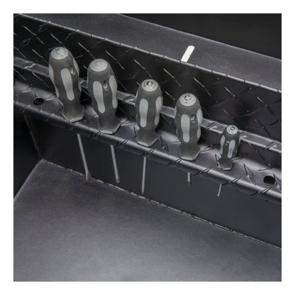 UWS EC10513 69-Inch Matte Black Heavy-Wall Aluminum Truck Tool Box, RigidCore Lid