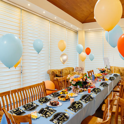 96 Pcs 18th Birthday Party Plates and Napkins Party Supplies Time To Adult 18 Years Old Birthday Party Tableware Set Black Gold 18th Birthday Decorations Favors for Boys Girls for 24 Guests