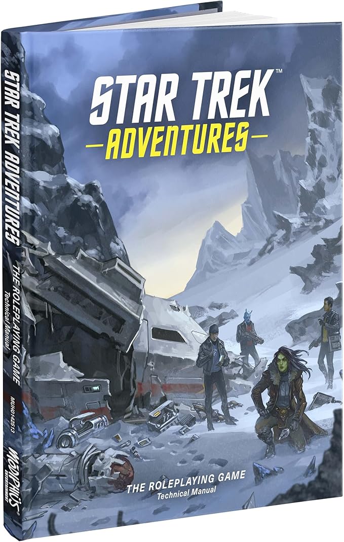 Modiphius Entertainment: Star Trek Adventures 2nd Edition Technical Manual - Roleplaying Game Supplemental Hardback Book Extensive Universe Details
