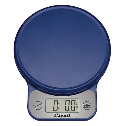 Escali Telero Digital Food Scale, High Precision Kitchen Scale for Cooking, Baking, Portion Control, Meal Prep, Weigh in Grams and Ounces, 11 lb Capacity, Blue (T136)