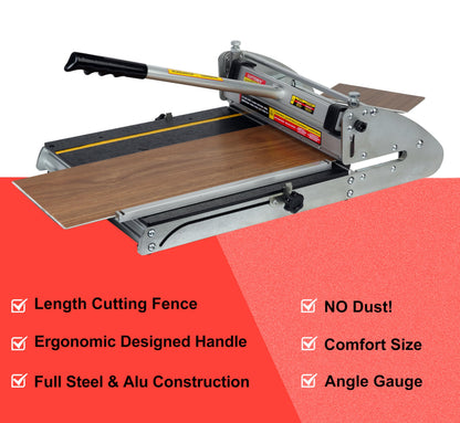 CUTTEREX 13 INCH 360° VINYL Floor Cutter for VCT, LVT, PVC, Rubber Floor and VINYL Plank