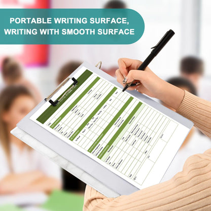 Marble Round Ring Binders 1.5 Inch White 3 Ring Clipboard Binder for Office School Work Supplies File Folder Document 200 Sheet Capacity Easy Open
