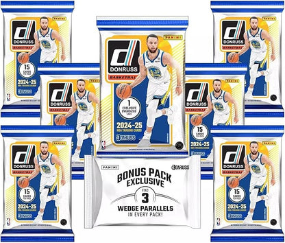 2024/25 Panini Donruss Basketball Bundle Trading Card Box (Exclusive Optic Rated Rookies Preview Disco Insert)