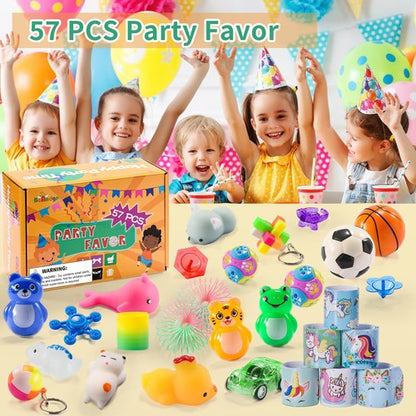 Claw Machine Prizes Refill for Kids, Party Favors Toy for Boy Girl 3-8 8-12, Fidget Toys Bulk, Easter Egg Fillers, Pinata Stocking Stuffer, Classroom Treasure Box Prize, Goodie Bags Gift for Boys Girl