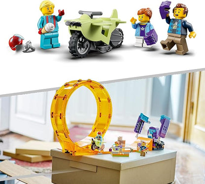 Lego City Stuntz Smashing Chimpanzee Stunt Loop 60338 Building Toy Set for Boys Girls and Kids Ages 7+ (226 Pieces)