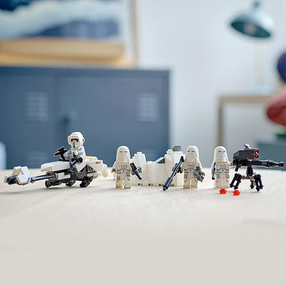 LEGO 75320 Star Wars Snowtrooper Battle Pack Collector Set with 4 Figures Blaster and Toy for Children Aged 6 Years +