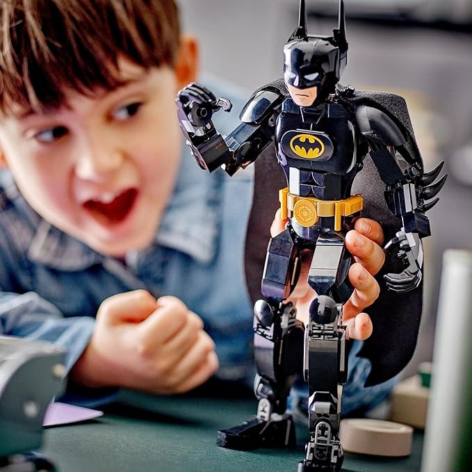 Lego 76259 DC The Batman Figure Superhero Construction and Decoration Toy with Cape Based on The Batman Movie 1989 Collectible Game Gift Idea for Children
