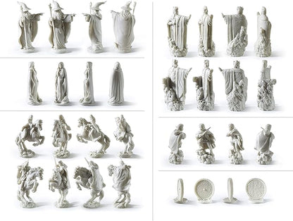 The Noble Collection The Lord of The Rings Chess Set: Battle for Middle-Earth