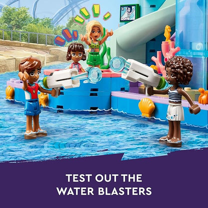 LEGO Friends Heartlake City Water Park Building Toy - Pretend Play Toy Figures &amp Playsets for Girls &amp Boys Ages 8+ Years - Gift for Kids W/Mini-Dolls - 42630