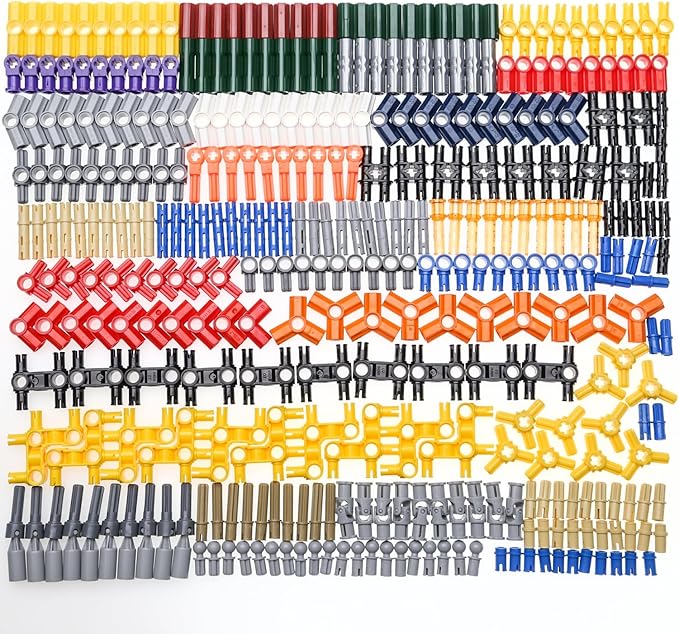 370-piece Technical pin Set Shaft-pin-Connector-Bushing Universal Joint - Compatible with Technical Parts