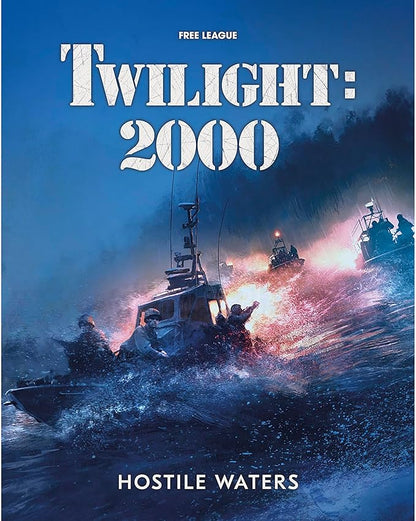 Free League Publishing: Twilight: 2000 Hostile Waters - Campaign Expansion Box Set RPG Book Cards Maps &amp Tokens Tabletop Role Playing New Content