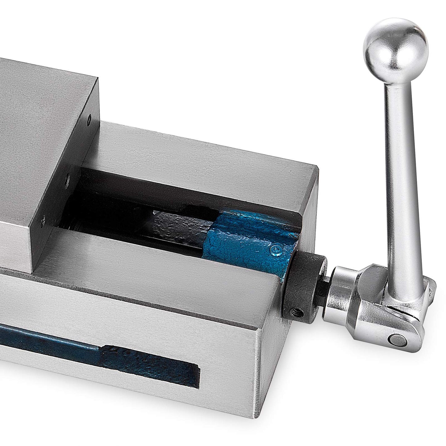 Mophorn Milling Vise 4"/100mm,Bench Clamp Vise Nodular Cast Iron Material,Clamping Vise Clamping Force 19KN Max, Milling Machine Vise