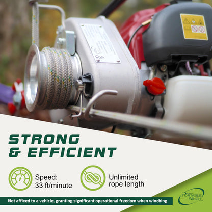 Portable Gas Winch - PCW3000 by Portable Winch Co.
