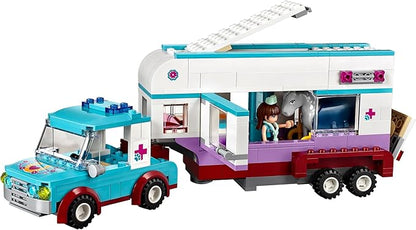 LEGO 41125 Horse Vet Trailer Building Kit (370 Piece)