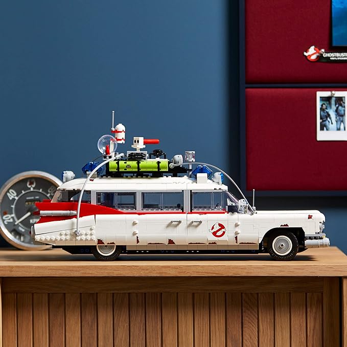LEGO Icons Ghostbusters ECTO-1 - Building Set for Adults Men &amp Women Ages 18+ - Collectible Ghostbusters Car Model for Fans - 10274