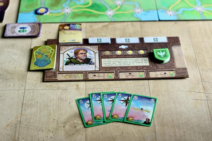 Treos Board Game - an Adventurous Quest for Gold! Strategy Game Family Game for Kids &amp Adults Ages 10+ 2-4 Players 40-80 Minute Playtime Made by Lookout Games