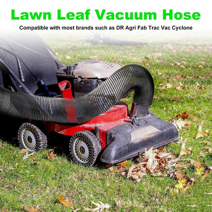 Leaf Vacuum Dust Collection Hose 8 Inch x 6 Foot PVC Flexible Grass Catcher Bagger Hoses Replacement DR Agri-Fab Etc Brands Lawn Leaf Blowers Hose
