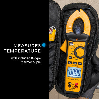 Ideal 61-757 - 600A AC/DC TRMS TightSight Clamp Meter