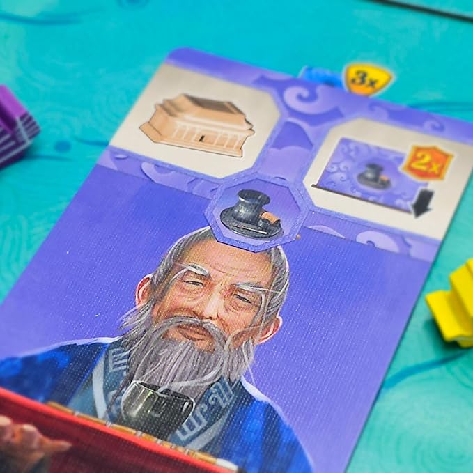 ZhanGuo: The First Empire | Heavy Strategy Game for Teens &amp Adults | Build The Ancient Chinese Empire | Intense Area Majority &amp Hand Management Board Game | Ages 14+ | 1-4 Players | 60-120 Min