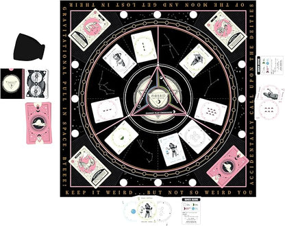 Morbid The Lunar Dial Game - Alter The Phases of The Moon Strategy Game Based on True Crime Podcast Morbid 2-4 Players Age 14 and Up