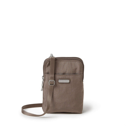 Take Two RFID Bryant Crossbody - 5x7.25" Lightweight Small Phone Wallet Crossbody Bag - Nylon Travel Purse