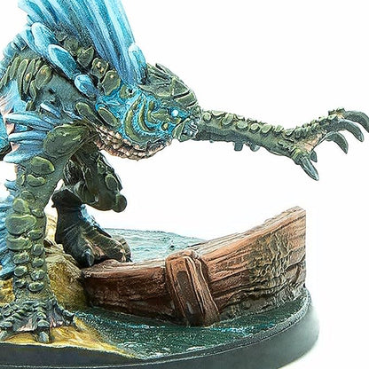 Fallout: Wasteland Warfare Creatures - Nukalurk King - RPG Unpainted Resin Figure 32mm Miniature W/ 50mm Scenic Base Nuka World
