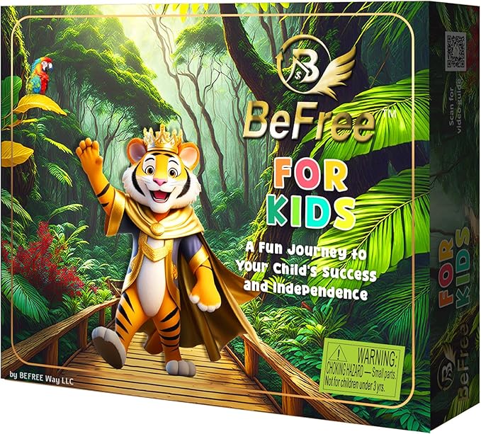 BeFree for KIDS – Fun Money &amp Financial Literacy Board Game | Teach Kids Smart Money Skills Investing &amp Saving | Educational Strategy Game for Ages 7+ | Great for Family Game Night &amp Cash