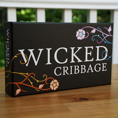 Wicked Cribbage | A Playful Twist On A Classic Game | 30-45 Minute Playtime | Ages 8+ | Quick Easy to Learn