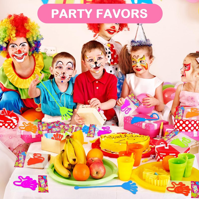 Bulk Party Favors Goody Bag Stuffers for Kids (200 PCS), Large Sticky Hands & Feet Birthday Pinata for Toddlers, Preschool Toys Gifts Non Candy Treats Prizes Supplies Giveaways Handout for Boys Girls