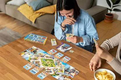 Queen Games Dabba Walla - Mumbai Food Express Strategy Board Game 2-4 Players Family Board Game
