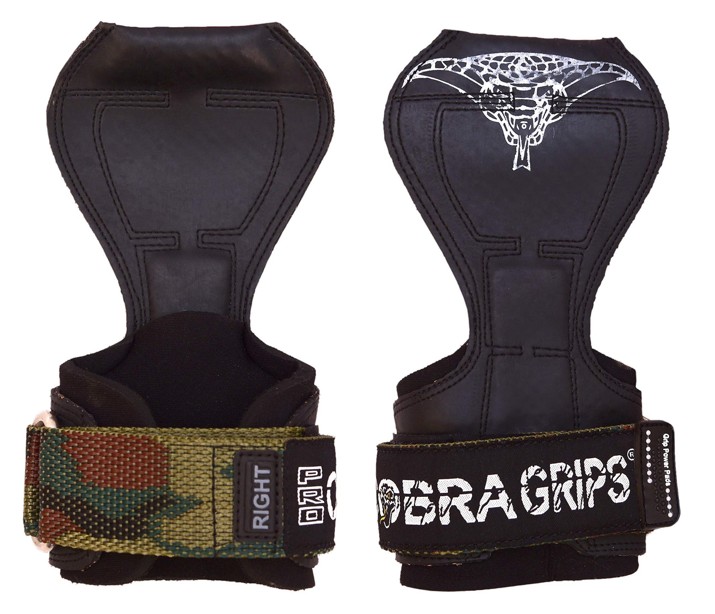 Cobra Grips PRO Weight Lifting Gloves Heavy Duty Straps Alternative Power Lifting Hooks for Deadlifts Adjustable Neoprene Padded Wrist Support Bodybuilding
