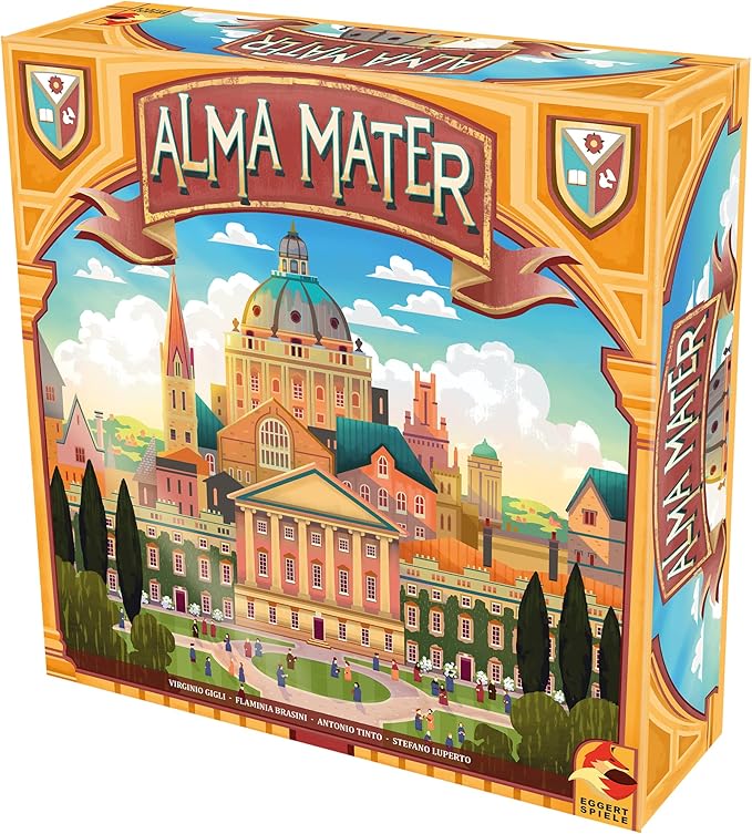 Plan B Games Alma Mater Board Game - Manage a 15th Century University! Strategic Resource Management and Recruitment Game for Kids &amp Adults Ages 14+ 2-4 Players 90-150 Minute Playtime