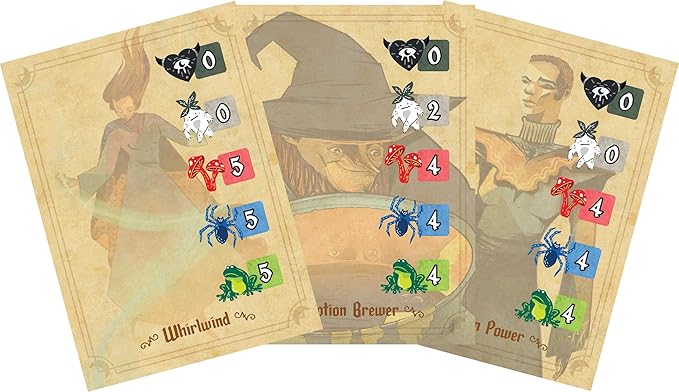 AEG Whirling Witchcraft | Use Recipes Generate Magical Ingredients &amp Overflow Opponent's Cauldron | Halloween Board Game | 2-5 Players | Ages 10+