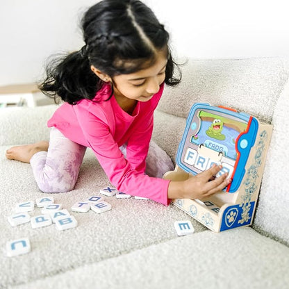 Melissa &amp Doug PAW Patrol Wooden See &amp Spell Pup Pad Game - FSC Certified