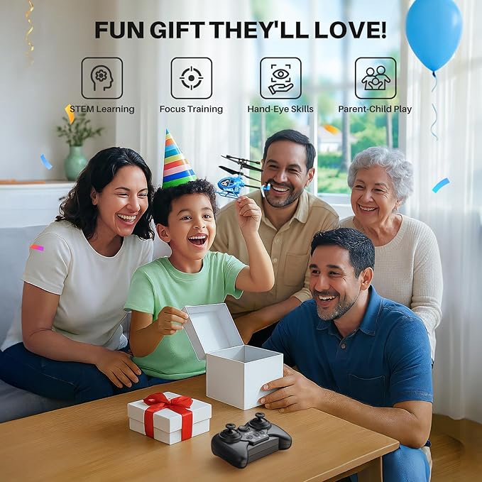 SYMA Remote Control Helicopter Mini RC Helicopter for Kids with Altitude Hold One-Key Take Off/Land Toy for Boys Girls Beginners Indoor Flying Fun