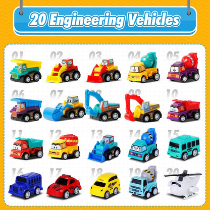 ZenBombs Easter Eggs with Cars Inside - 12 PCS Prefilled Easter Eggs with Pull-Back Toy Cars - Kids Easter Basket Stuffers & Party Favor Toys for Boys and Girls Over Age 3 Years Old