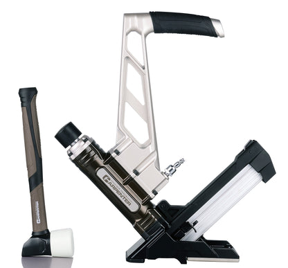 Carpenter Air Tools CFL5016 7 Year Warranty - Carpenter Pneumatic 3-In1 Flooring Nailer & Stapler