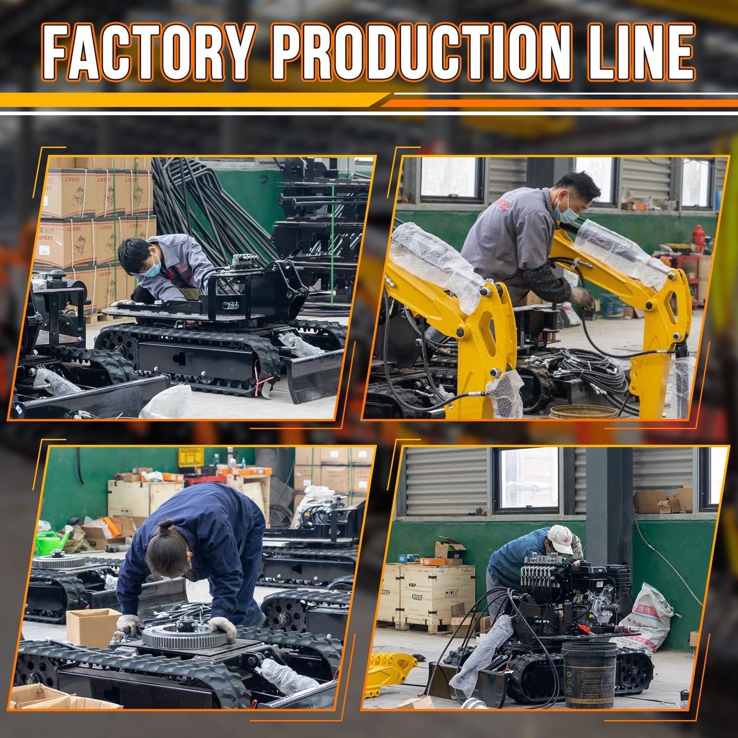MMS Mini Excavator Rake Attachments, Wide Backhoe Rake Excavator Accessories, Suitable for 0.8-1.8 Tons Small Excavators Attachment, Use for Land Clearing, Debris Removing, Soil Spreading