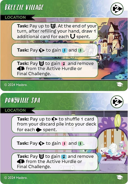 Renegade Game Studios My Little Pony Deck-Building Game Expansion: Scholarly Shenanigans with 85 New Cards Cooperative Gameplay Ages 14+ one to Four Players