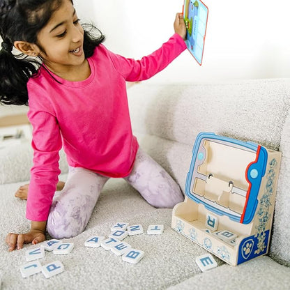 Melissa &amp Doug PAW Patrol Wooden See &amp Spell Pup Pad Game - FSC Certified