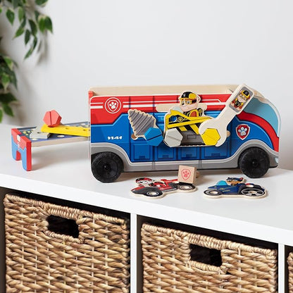 Melissa &amp Doug PAW Patrol Match &amp Build Mission Cruiser - FSC Certified