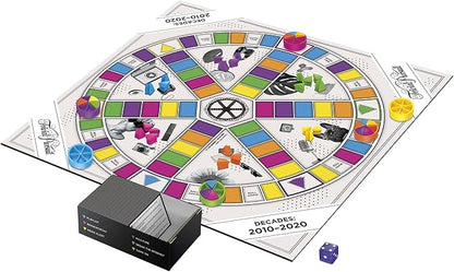 Hasbro Gaming Trivial Pursuit Decades 2010 to 2020 Board Game for Adults and Teens Pop Culture Trivia Game for 2 to 6 Players Ages 16 and Up