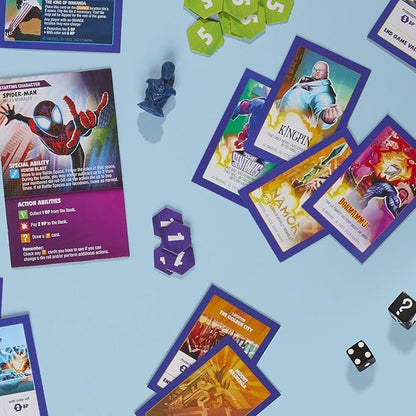 Monopoly Flip Edition: Marvel Board Game | Ages 8 and Up | 2 to 4 Players | Family Board Games for Kids Teens and Adults
