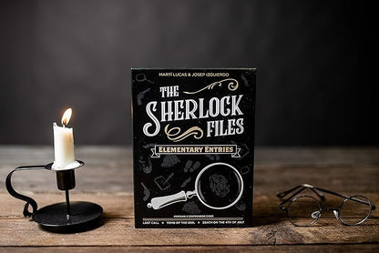 Indie Boards &amp Cards Sherlock Files: Elementary Entries - Cooperative Modern Detective Game - for 1 to 8 Players Ages 14+