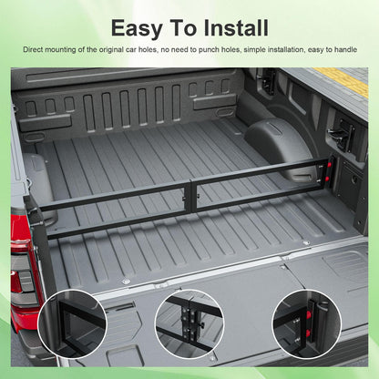 SZYANG Truck Bed Divider Compatible with 2015-2026 Ford F150 Truck Bed Organizer Cargo Manager Molle Panel Replacement for 2015-2026 Ford F-150 Accessories