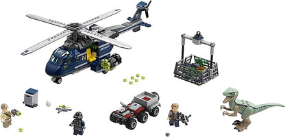 LEGO Jurassic World Blue's Helicopter Pursuit 75928 Building Kit (397 Pieces)