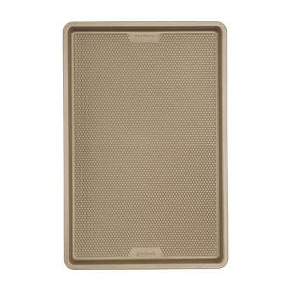 GoodCook BestBake Nonstick Textured Carbon Steel Cookie Sheet, 11" x 17", Large Baking Sheet, Even Heating, Scratch-Resistant, Non-Toxic, Durable, Ideal for Baking and Sheet Pan Dinners